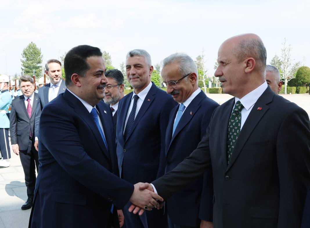 Irak Başbakanı Ankara’da! Külliye’de resmi tören: Sudani’den güç birliği mesajı... 12
